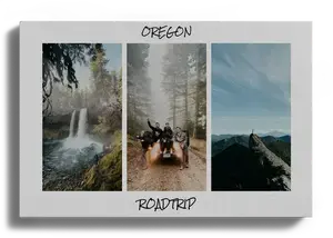Crea il tuo collage Roadtrip con foto, tappe, luogo e data