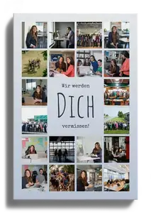 Abschieds-Collage fürs Team gestalten – mit Fotos & „Wir werden dich vermissen!“