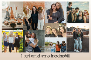 "Crea la tua collage d'amicizia: ricordi preziosi e unici!"
