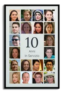 Crea Collage di Foto Numero 10: nome, auguri, 20–80 foto - 10 anni: nozze, azienda Crea Collage di Foto Numero 10: nome, auguri, 20–80 foto - 10 anni: nozze, azienda