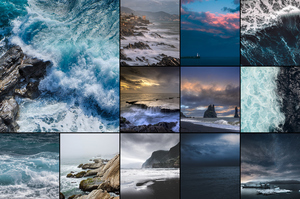 Collage foto natura e meteo: crea il tuo collage e stampa premium nebbia e temporali Collage foto natura e meteo: crea il tuo collage e stampa premium nebbia e temporali
