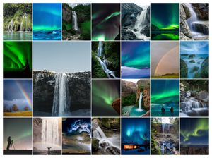 Crea collage foto natura: aurore, cascate, arcobaleni, temporali - stampa premium online Crea collage foto natura: aurore, cascate, arcobaleni, temporali - stampa premium online