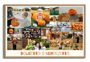 Crea collages di Halloween unici con le tue foto e personalizza con testi divertenti!