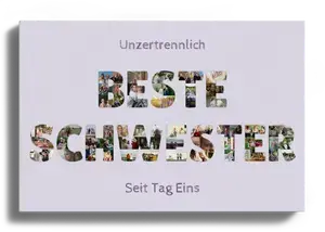Fotocollage Beste Schwester mit Fotos