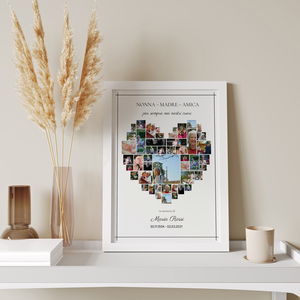 Crea la tua Collage Commemorativa a Cuore per un Ricordo Indimenticabile Crea la tua Collage Commemorativa a Cuore per un Ricordo Indimenticabile