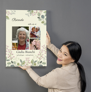 Crea una Collage Ricordo Elegante su Tela per Omaggi e Ricordi Personali Crea una Collage Ricordo Elegante su Tela per Omaggi e Ricordi Personali