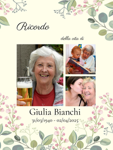 Crea una Collage Ricordo Elegante su Tela per Omaggi e Ricordi Personali Crea una Collage Ricordo Elegante su Tela per Omaggi e Ricordi Personali