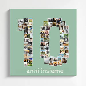 Crea una Collage Fotografiche "10" per il tuo Anniversario o Evento Speciale Crea una Collage Fotografiche "10" per il tuo Anniversario o Evento Speciale