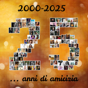 Crea la tua Collage 25 con foto per Anniversario o Evento Speciale Crea la tua Collage 25 con foto per Anniversario o Evento Speciale