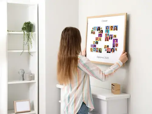 Collage Anno Scolastico con Testo Personalizzato