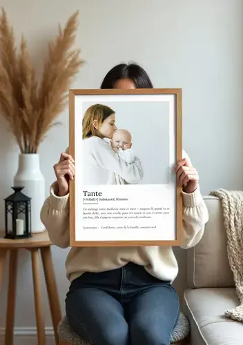 Poster Définition Tante – Style Duden, Personnalisé