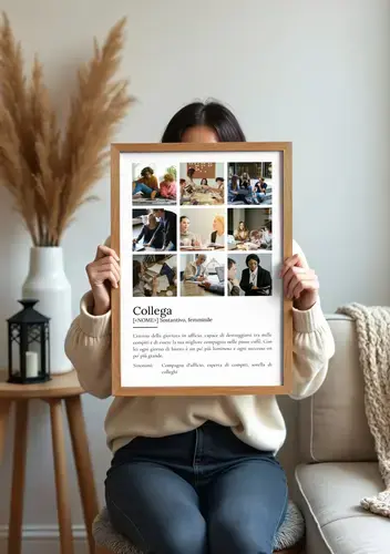 Poster Definizione "Collega": Personalizzabile