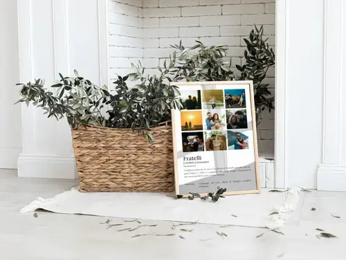 Poster Definizione 'Fratelli' Personalizzato