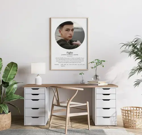 Poster Definizione Personalizzato 'Figlio'