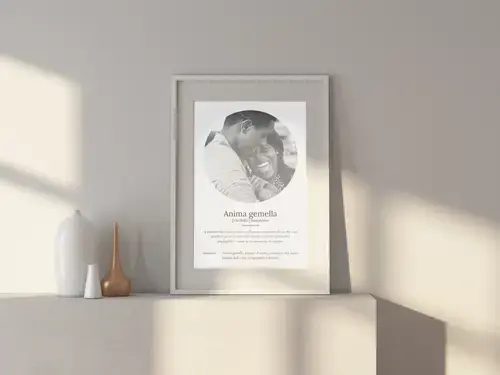 Poster Definizione Personalizzato 'Soulmate'