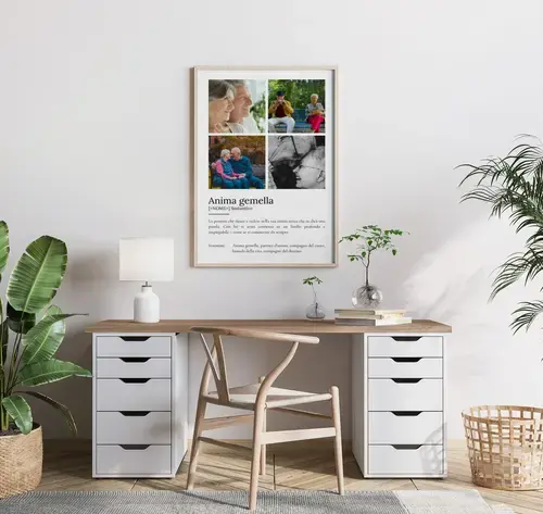 Poster Definizione Personalizzato 'Soulmate'