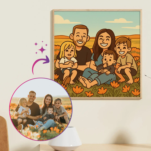 Selfie en BD/Comic/Sticker/Anime par IA