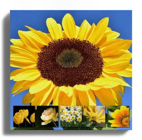 Natur-Collage: Blühende Wiesen & Blütenpracht