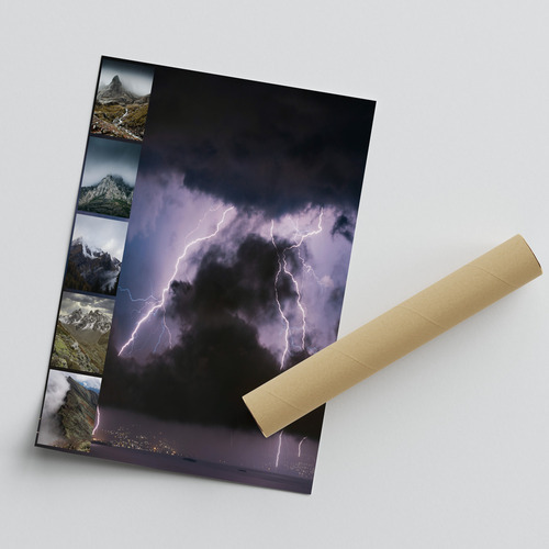 Fotocollage Wetter & Natur: Erstelle deine Nebel- und Gewittermotive im Premium-Druck