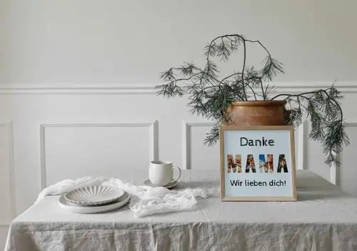 Foto-Collagen Mama/Papa/Oma/Opa - Fotos als Text