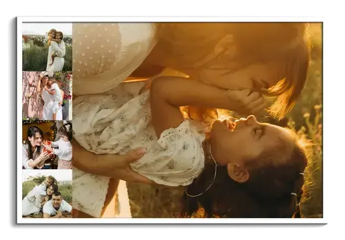 Collages photo Fête des mères/pères personnalisés