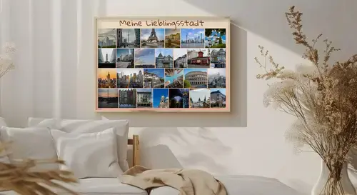 Urlaubsfoto-Collage Städte & Sehenswürdigkeiten