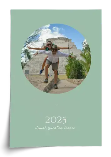 Collage photo de voyage avec passe-partout