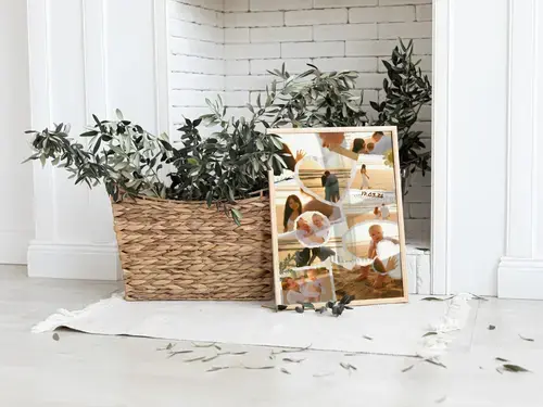 Collage scrapbook matrimonio e nozze