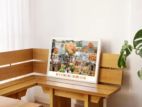 Collages Halloween: Famille, Enfants et Décoration