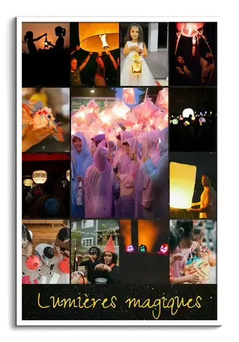 Collages photo lanternes d'automne Saint-Martin