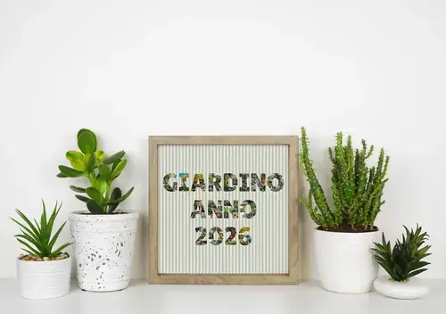 "Gartenmomenti: Collage Anno Verde Personalizzabile"