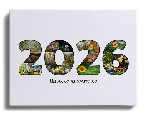 "Gartenmomenti: Collage Anno Verde Personalizzabile"