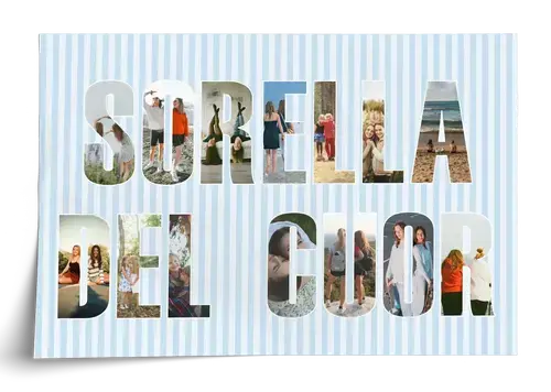 Collage foto Migliore sorella