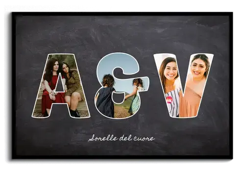 Collage foto Migliore sorella