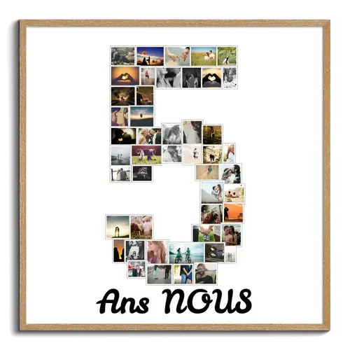 Créez un collage photo chiffré pour célébrer les moments précieux