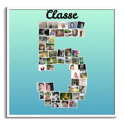 Créez un collage photo chiffré pour célébrer les moments précieux