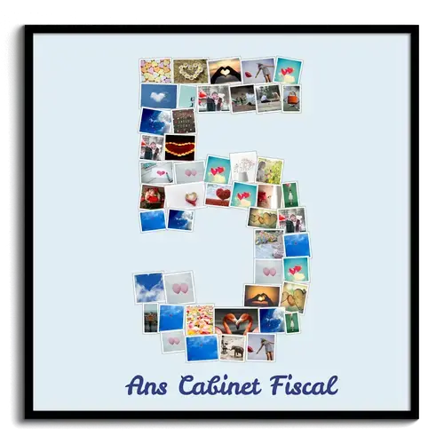 Créez un collage photo chiffré pour célébrer les moments précieux