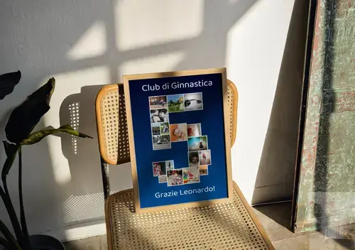 Collage Numero '5' Personalizzabile con Foto