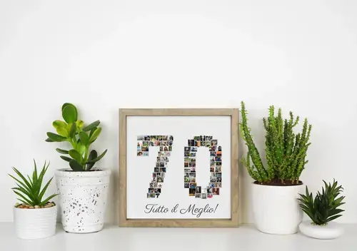 Poster Collage Numerica Personalizzabile