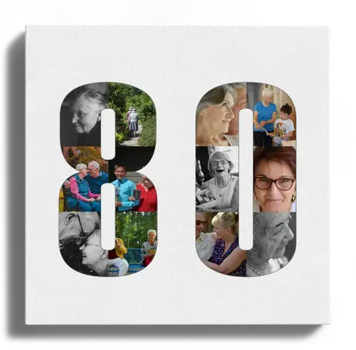 Crea una collage '80' con tue foto per un compleanno indimenticabile!