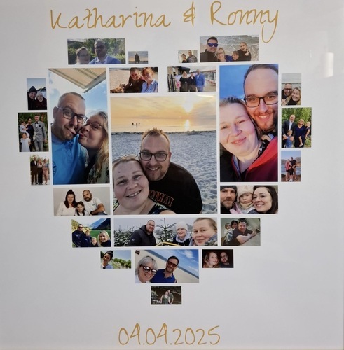 Kundenfoto von Christel für Bewertung Druck Fotocollage Poster 50x50cm