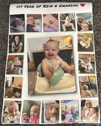 Foto del cliente Daryl per la recensione Stampa Fotocollage Poster 28x40"