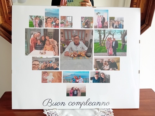 Kundenfoto von Marina für Bewertung Druck Fotocollage Poster 50x40cm