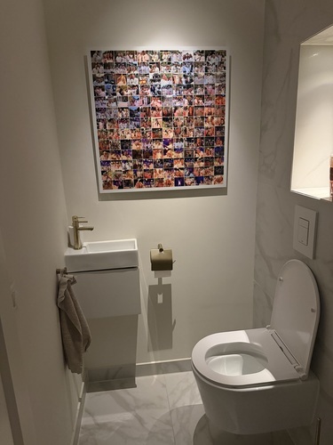 Kundenfoto von Maurice für Bewertung Druck Fotocollage Dibond 70x70cm