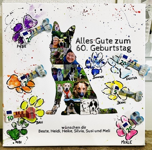 Kundenfoto von Melanie für Bewertung Druck Fotocollage Leinwand 40x40cm